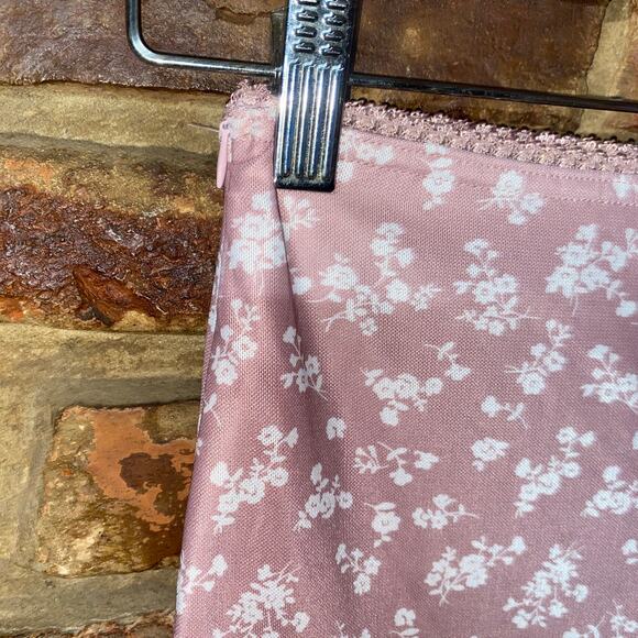 NWOT Princess Polly Mauve Pink Floral Sandra Mini Skirt Women's Size US 2 - Picture 8 of 8